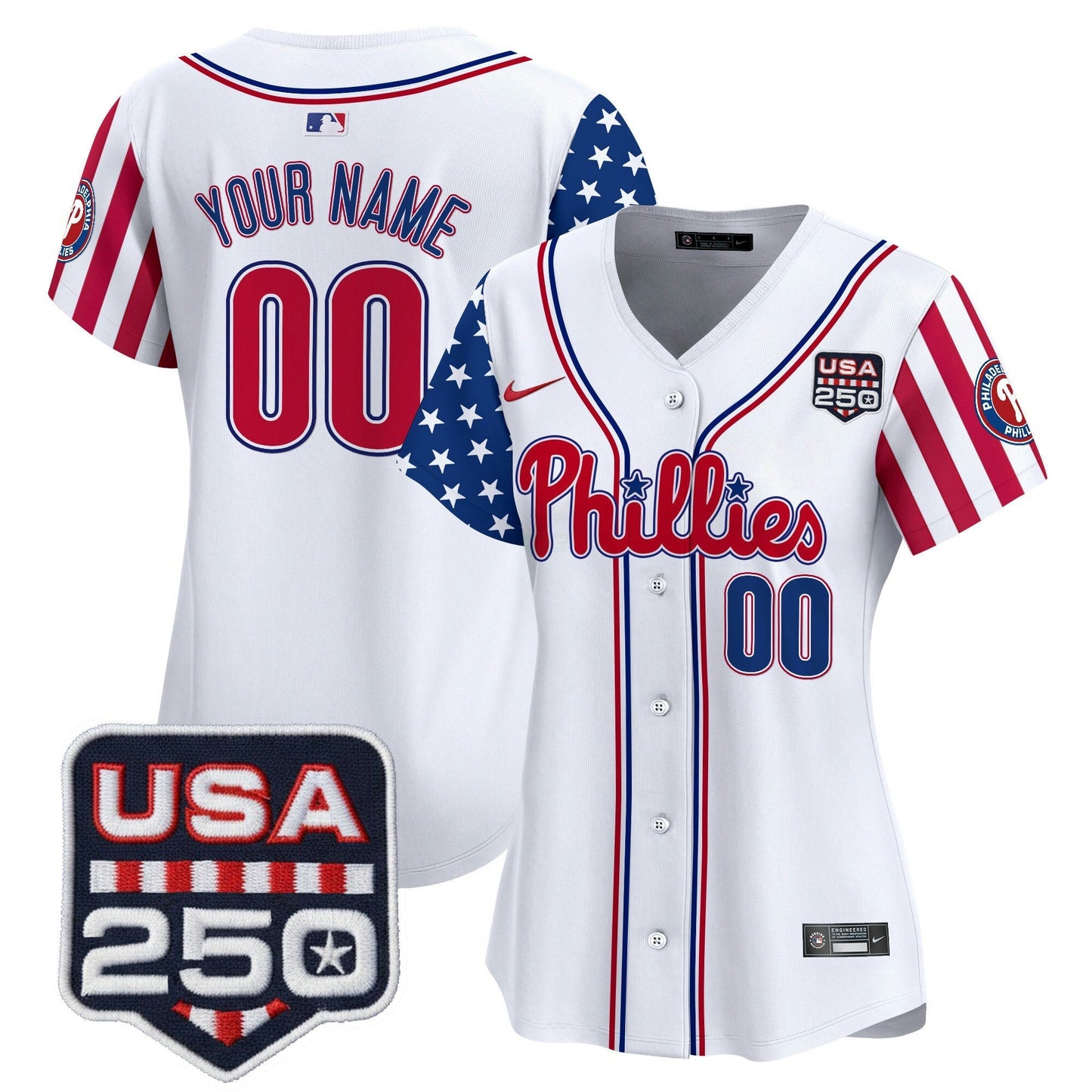 Camisa MLB Philadelphia America250 Edition Vapor Premier Limited Jersey