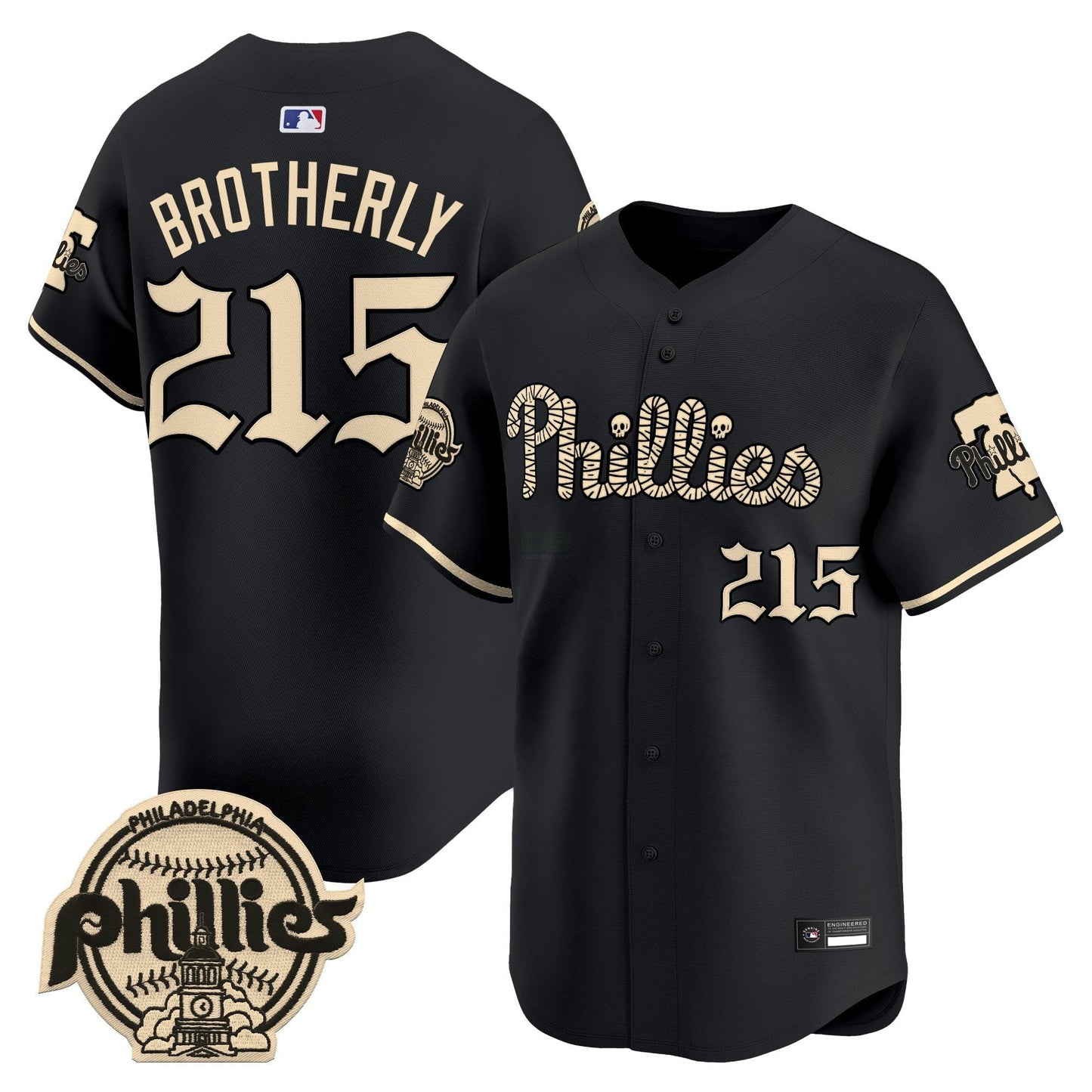 Camisa MLB Philadelphia ‘Halloween Mummy Edition’ Premier Limited Jersey – Stitched