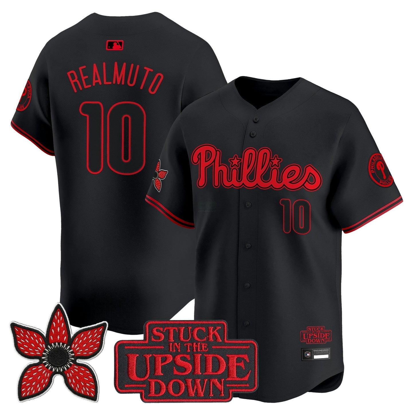 Camisa MLB Philadelphia ‘Stranger Things Edition’ Vapor Premier Limited Jersey