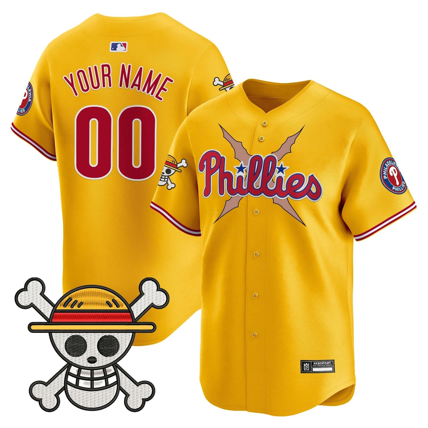 Camisa MLB Philadelphia x One Piece 2025 Vapor Premier Limited Jersey