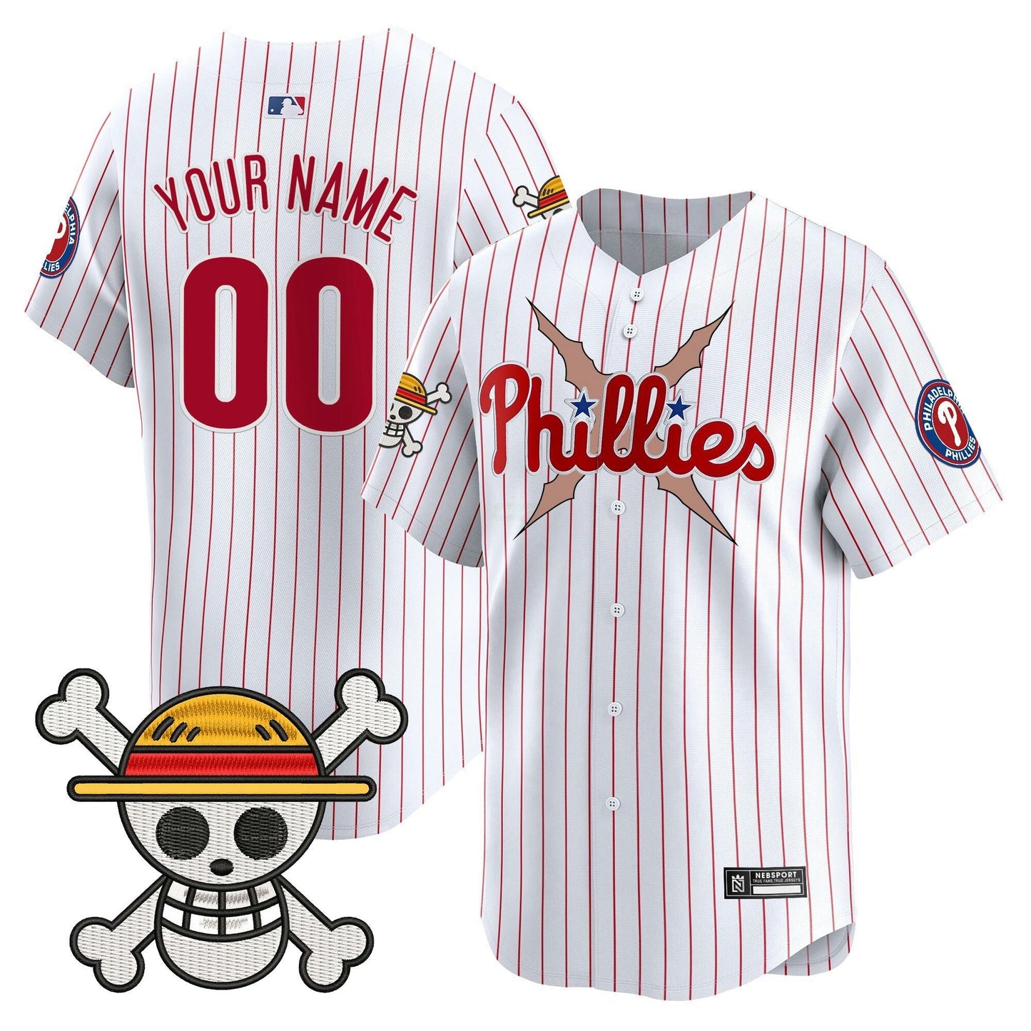 Camisa MLB Philadelphia x One Piece 2025 Vapor Premier Limited Jersey