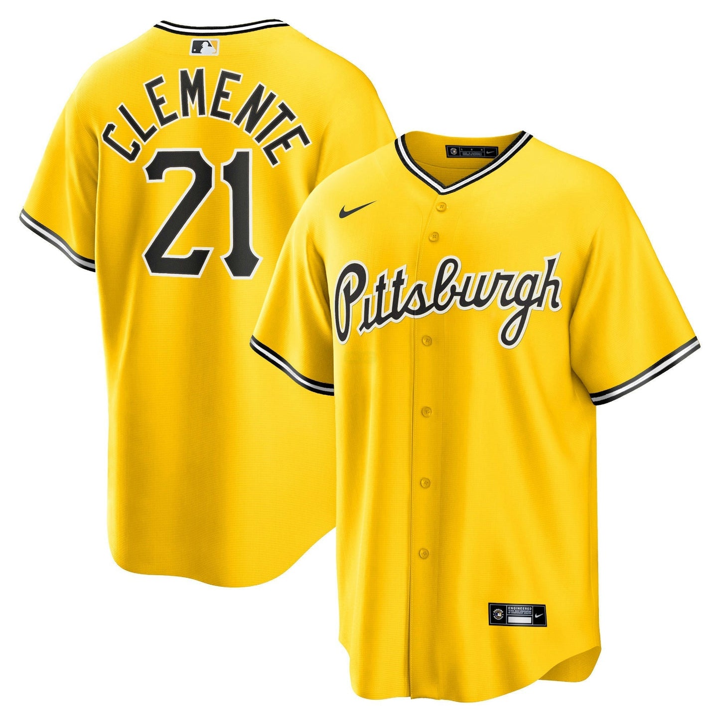 Camisa MLB Pittsburgh 2023 Cool Base Fan Made Jersey