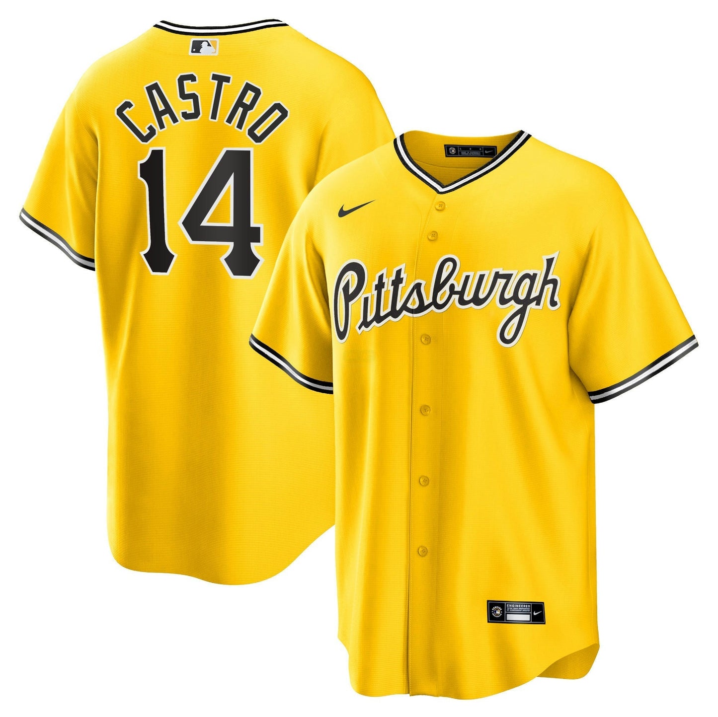 Camisa MLB Pittsburgh 2023 Cool Base Fan Made Jersey
