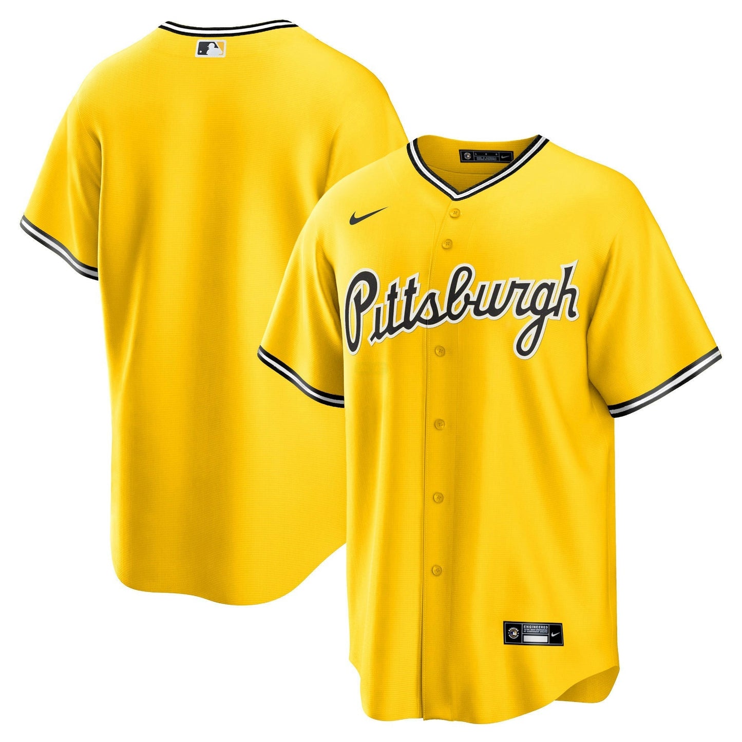 Camisa MLB Pittsburgh 2023 Cool Base Fan Made Jersey