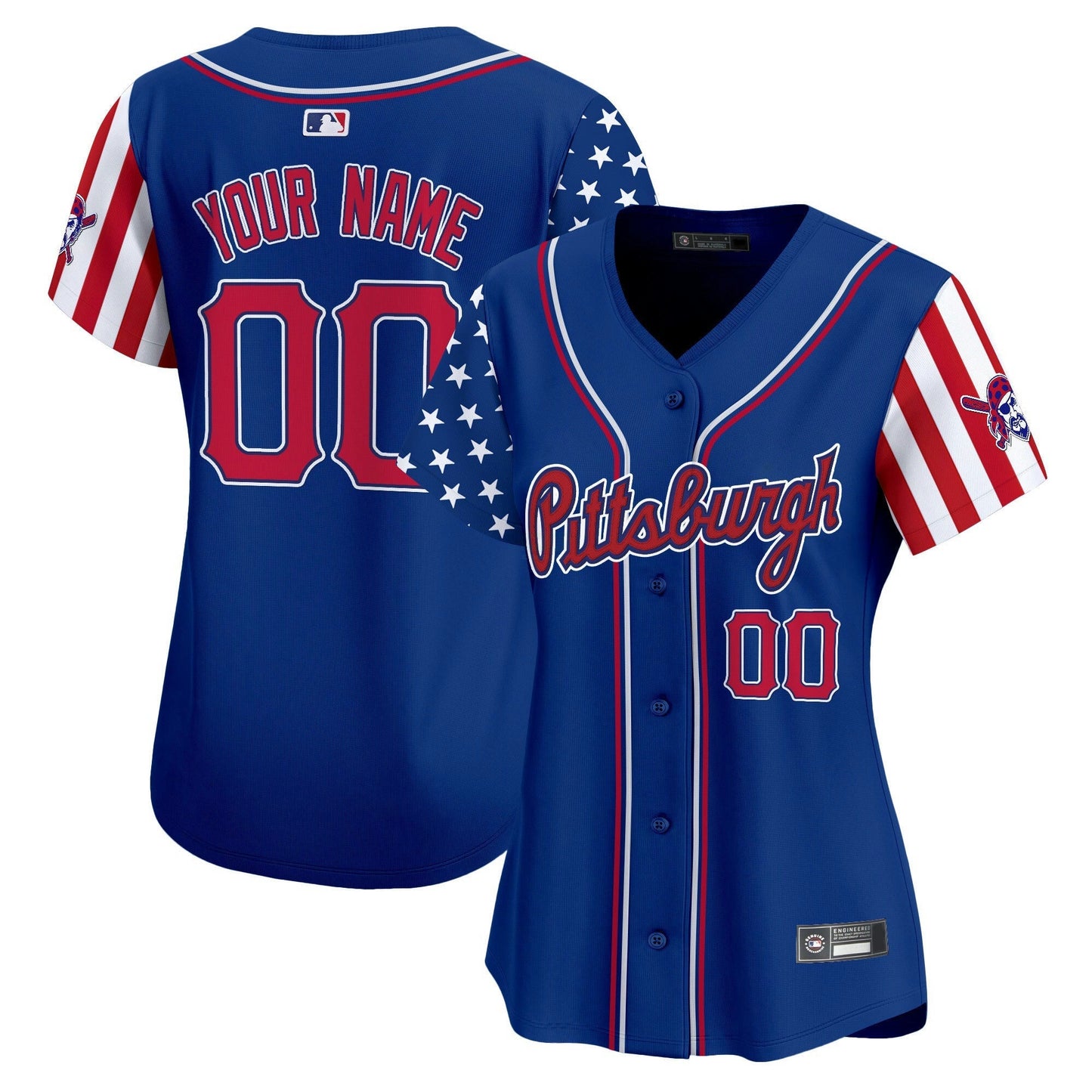 Camisa MLB Pittsburgh 2025 Independence Day Vapor Premier Limited Jersey