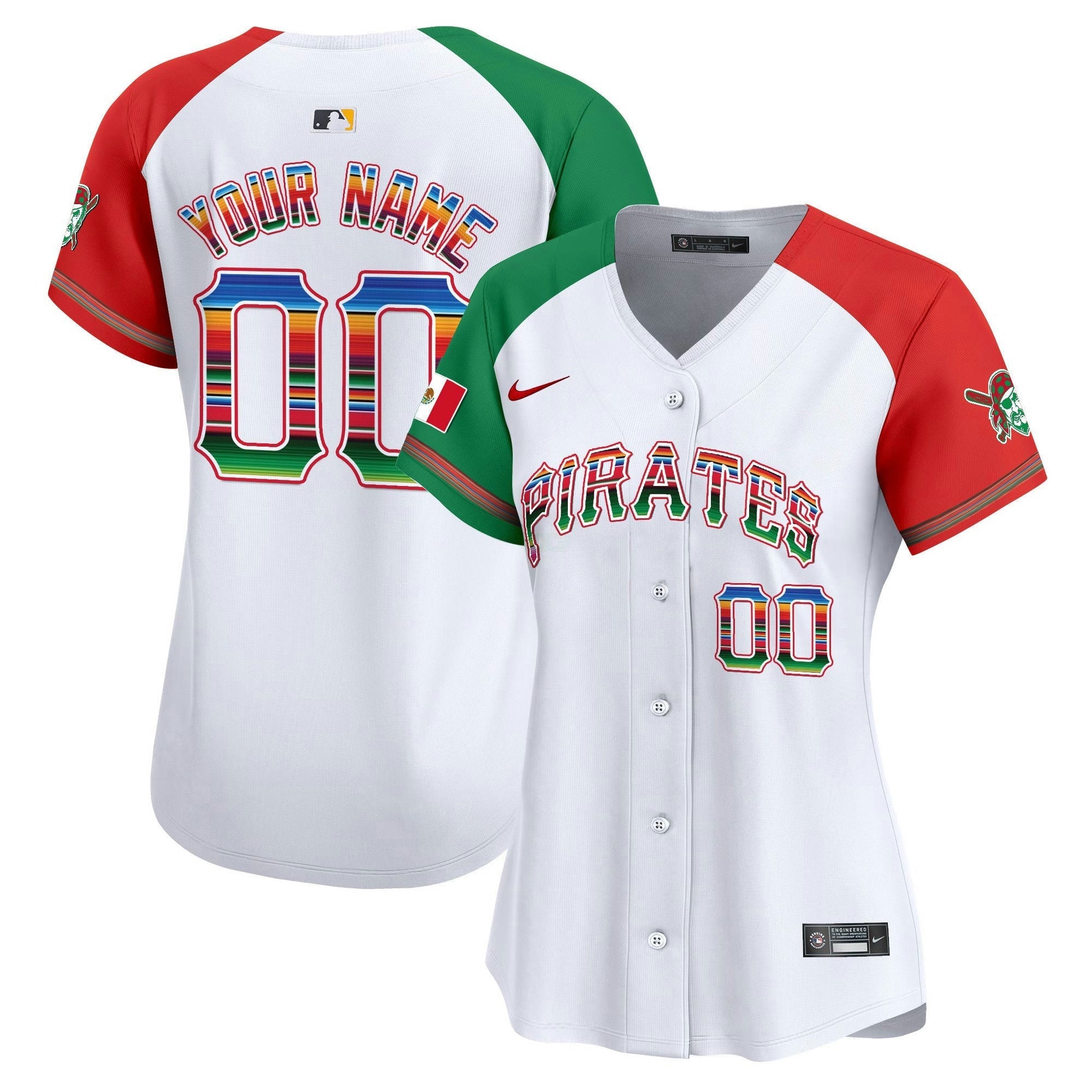 Camisa MLB Pittsburgh Mexico Vapor Premier Limited Jersey