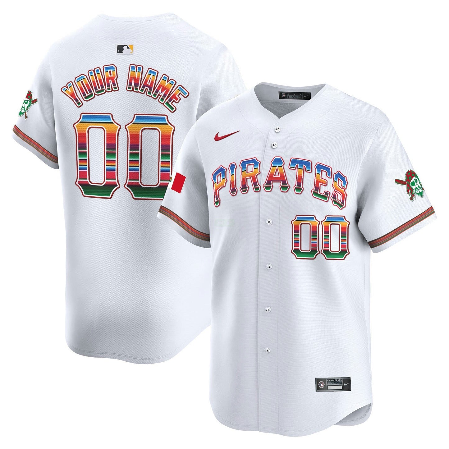 Camisa MLB Pittsburgh Mexico Vapor Premier Limited Jersey