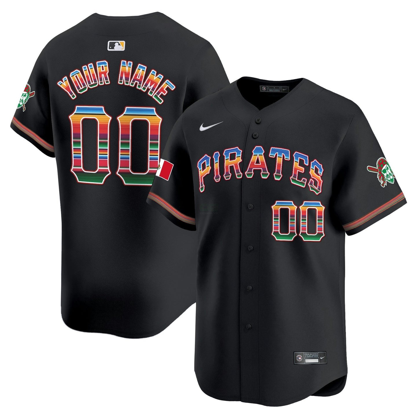 Camisa MLB Pittsburgh Mexico Vapor Premier Limited Jersey