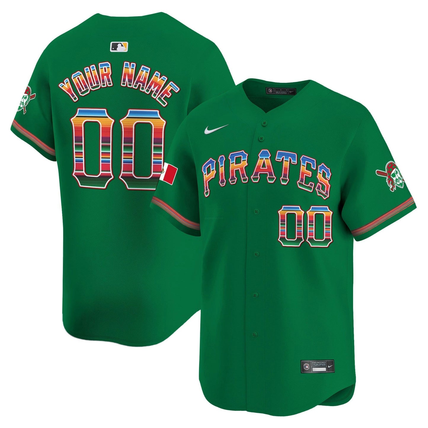 Camisa MLB Pittsburgh Mexico Vapor Premier Limited Jersey