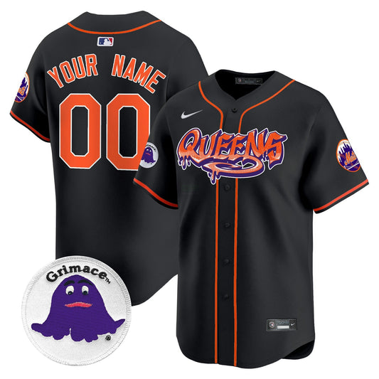 Camisa MLB Queens Graffiti Vapor Premier Limited Jersey - Personalizada