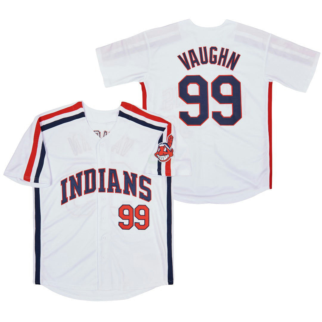 Camisa MLB Ricky Vaughn Wild Thing Indians Jersey