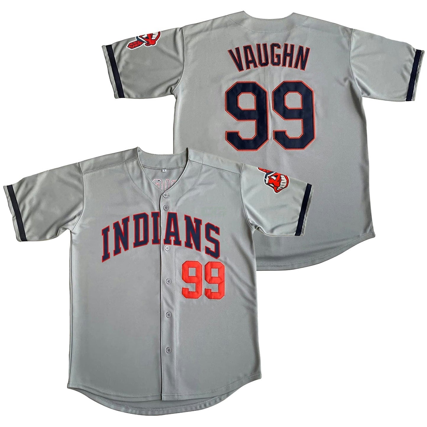 Camisa MLB Ricky Vaughn Wild Thing Indians Jersey