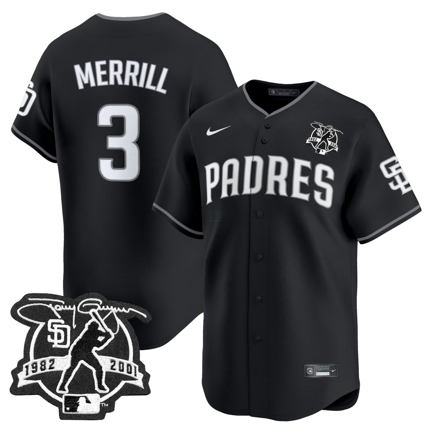 Camisa MLB San Diego 2025 Lights Out Vapor Premier Limited Jersey