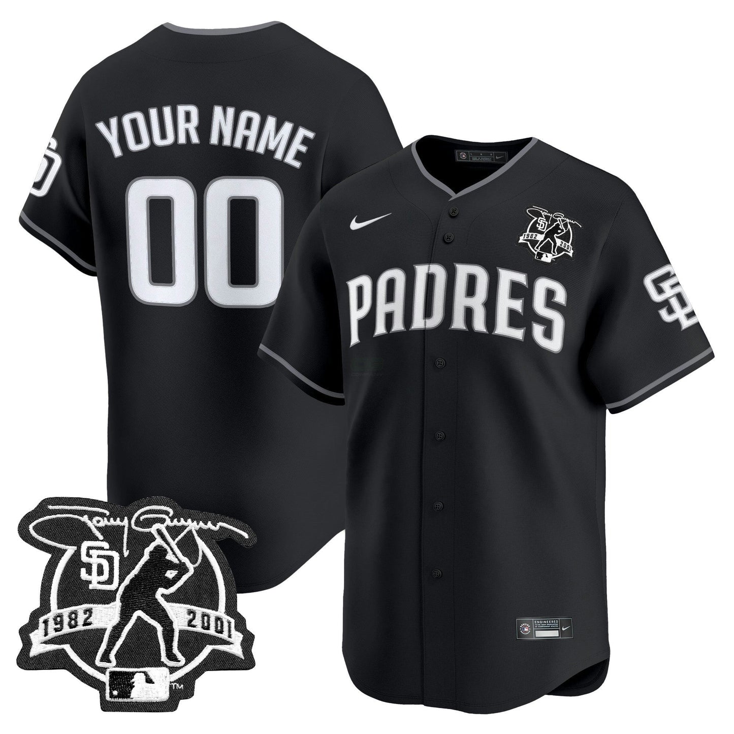 Camisa MLB San Diego 2025 Lights Out Vapor Premier Limited Jersey - Custom