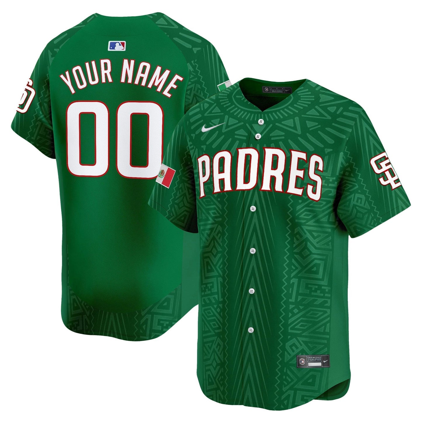 Camisa MLB San Diego 2025 Mexican Heritage Vapor Premier Limited Jersey – Stitched