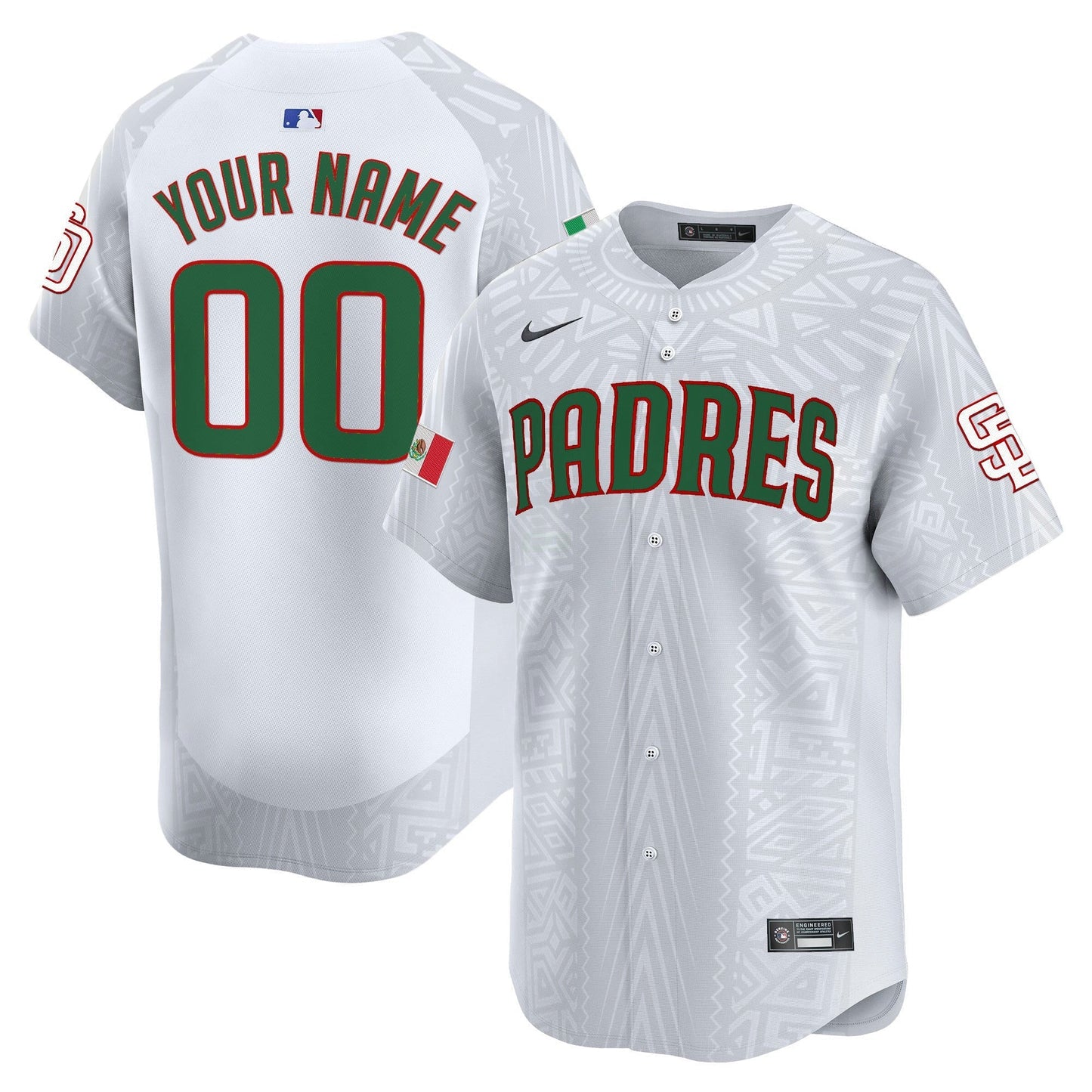Camisa MLB San Diego 2025 Mexican Heritage Vapor Premier Limited Jersey – Stitched