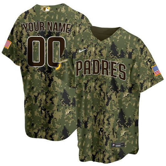 Camisa MLB San Diego Camouflage Jersey