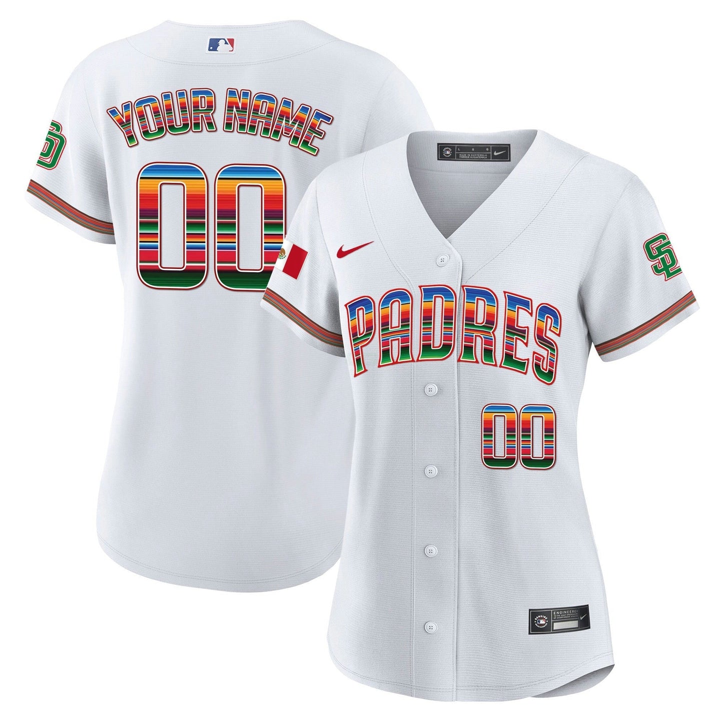 Camisa MLB San Diego Mexico Cool Base Limited Jersey