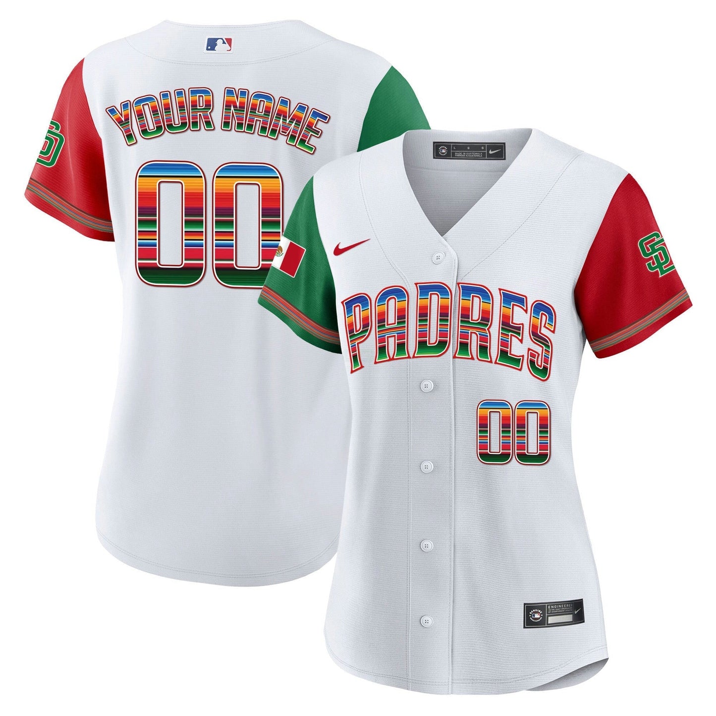 Camisa MLB San Diego Mexico Cool Base Limited Jersey