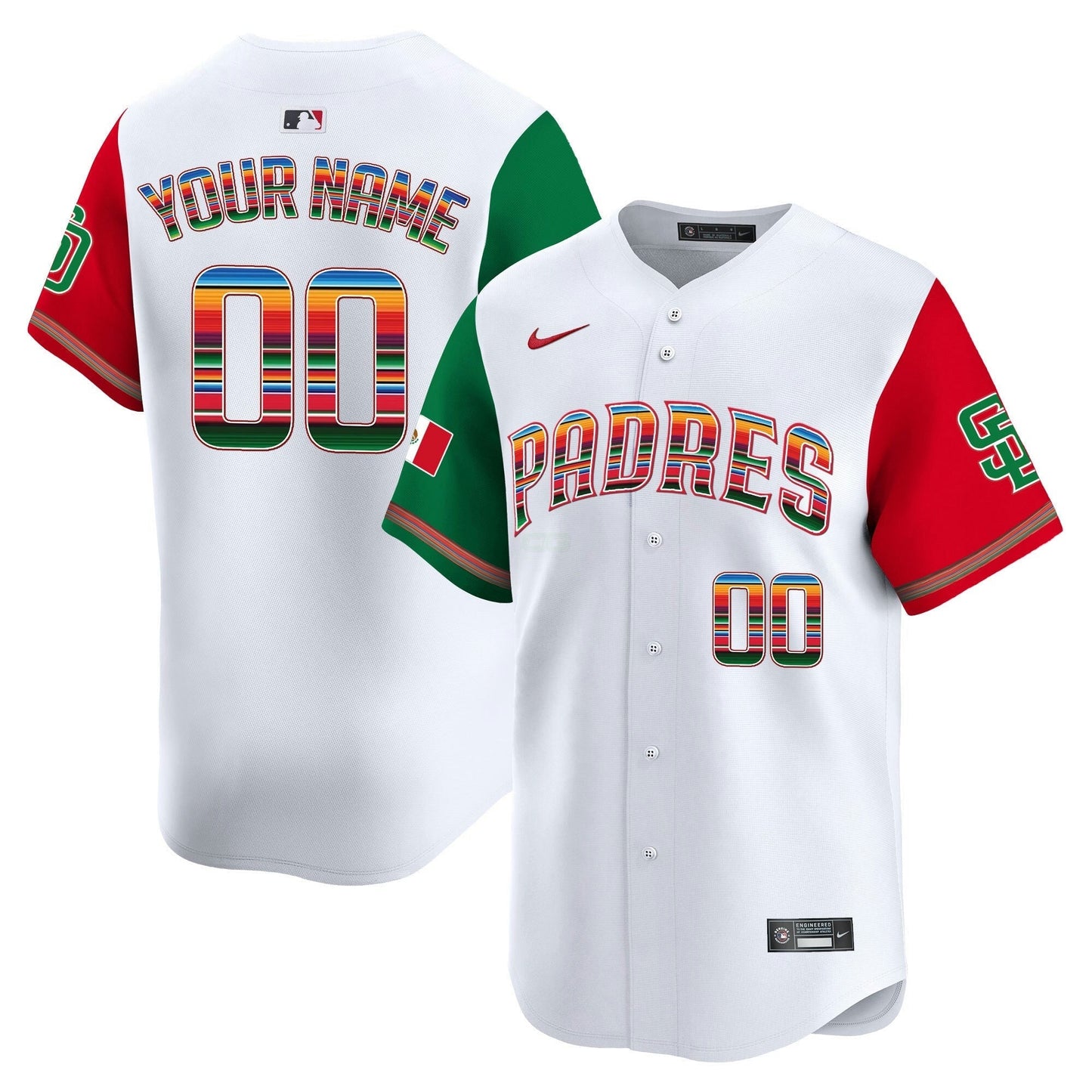 Camisa MLB San Diego Mexico Premier Limited Jersey