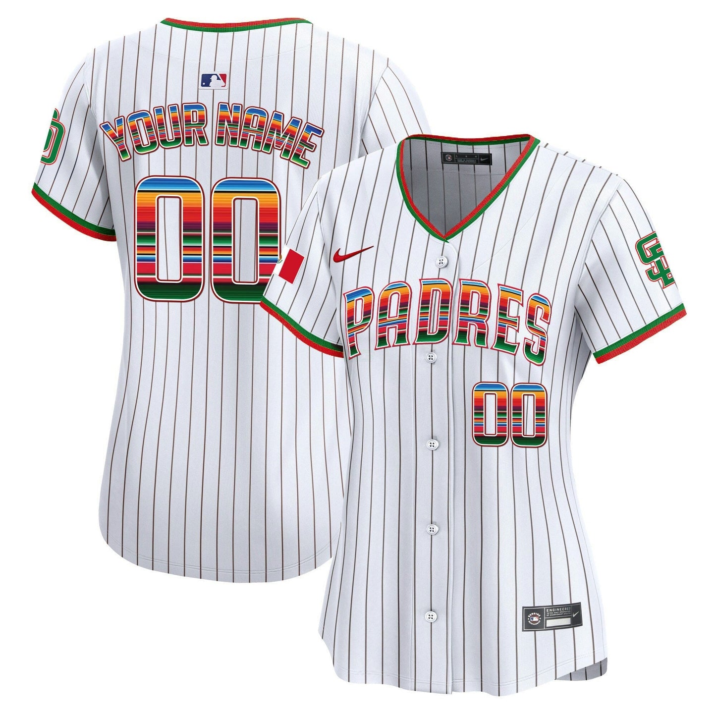 Camisa MLB San Diego Mexico Premier Limited Jersey