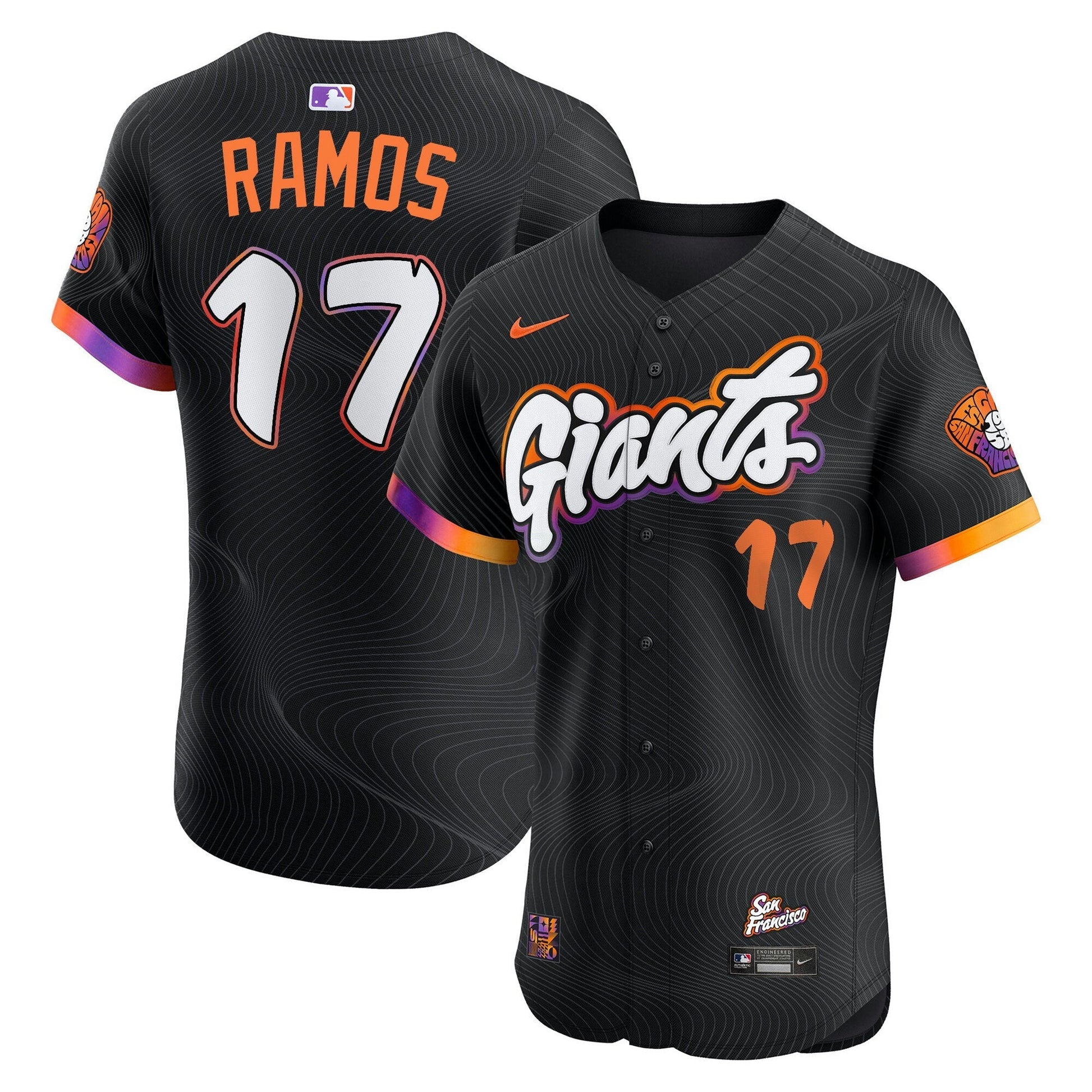Camisa MLB San Francisco 2025 City Connect Vapor Premier Elite Jersey