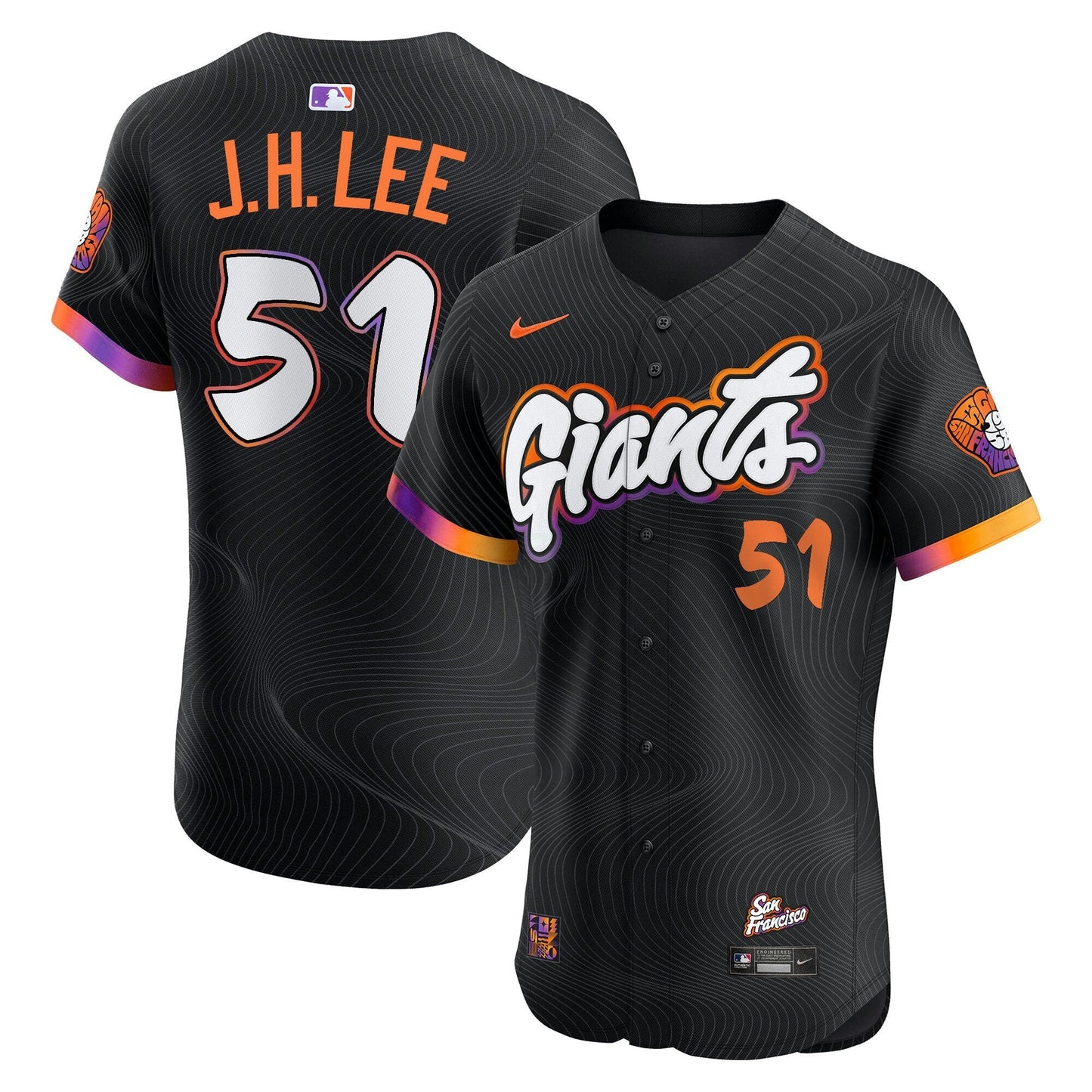 Camisa MLB San Francisco 2025 City Connect Vapor Premier Elite Jersey