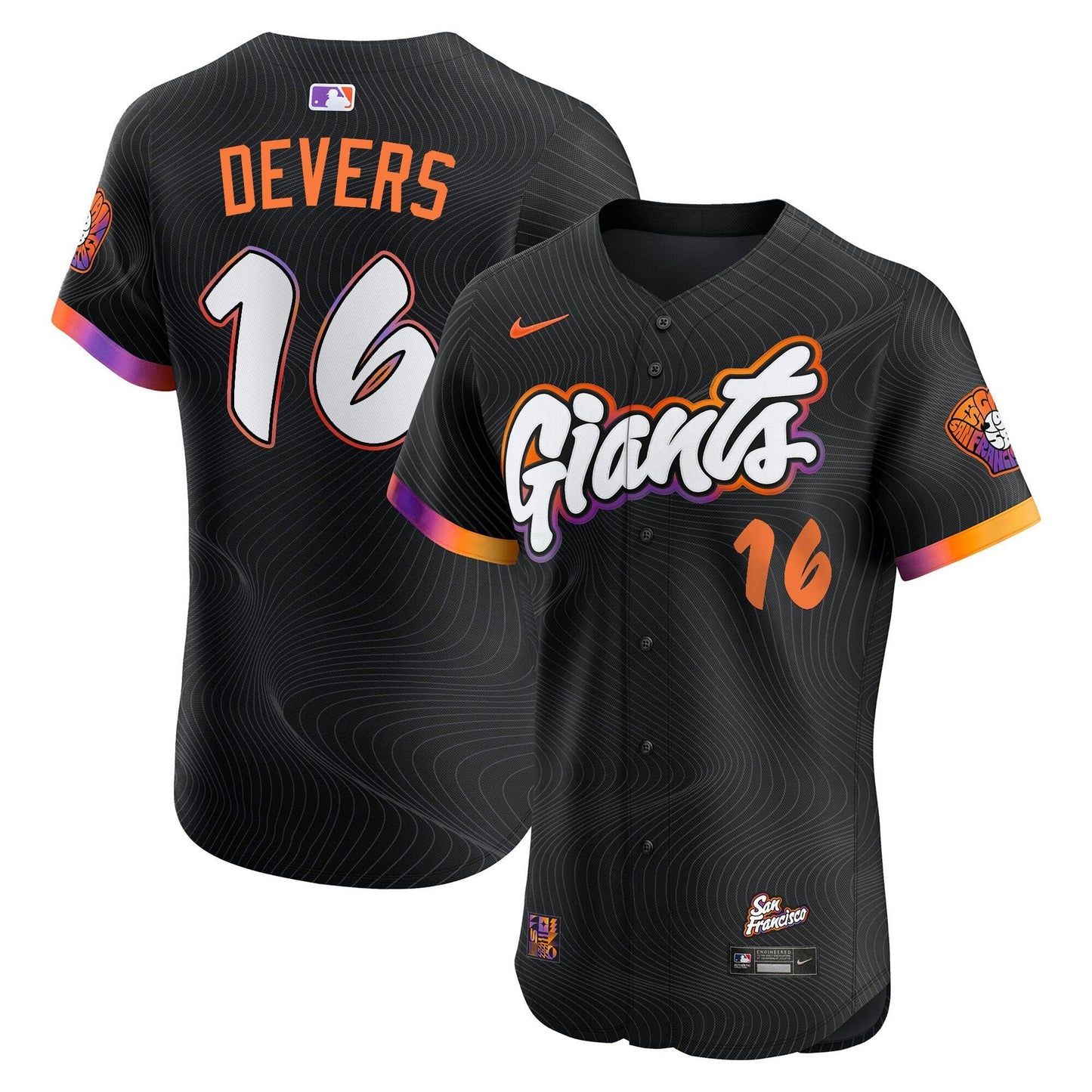 Camisa MLB San Francisco 2025 City Connect Vapor Premier Elite Jersey