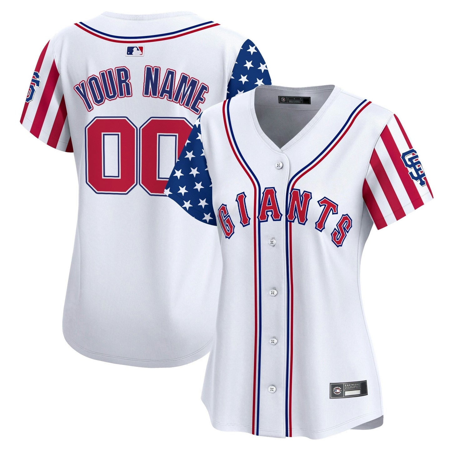 Camisa MLB San Francisco 2025 Independence Day Vapor Premier Limited Jersey