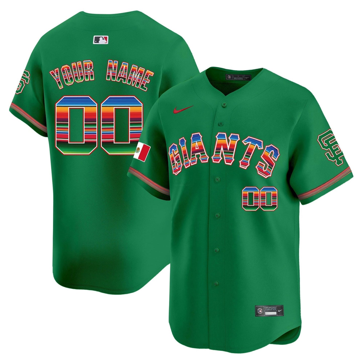 Camisa MLB San Francisco Mexico Vapor Premier Limited Jersey