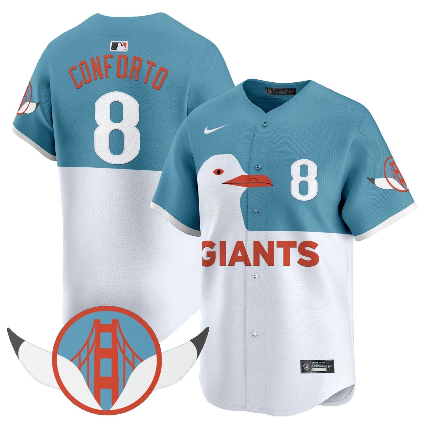 Camisa MLB San Francisco Seagull 2025 Vapor Premier Limited Jersey – Stitched