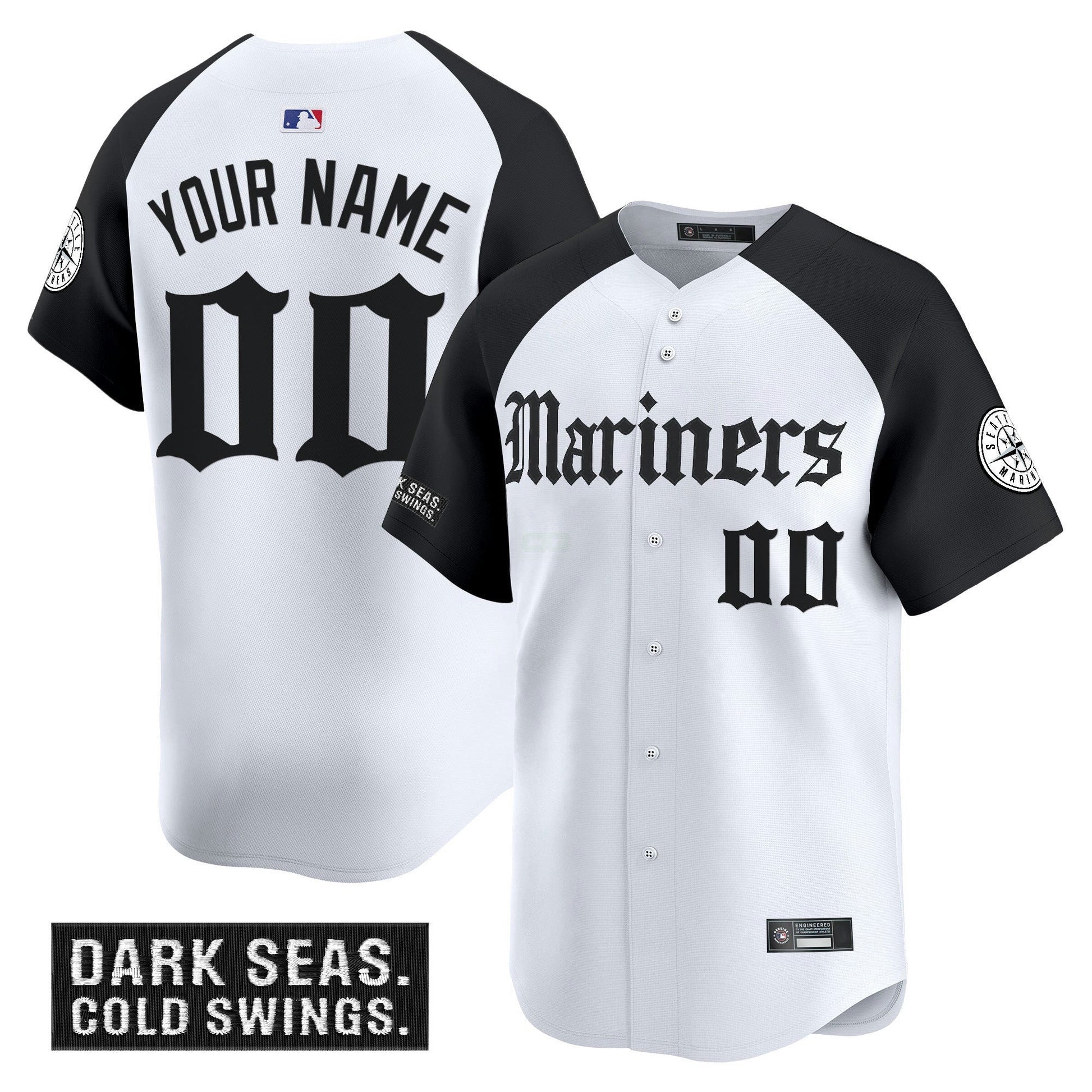 Camisa MLB Seattle ‘Deep Sea Gothic Edition’ Vapor Premier Limited Jersey V2