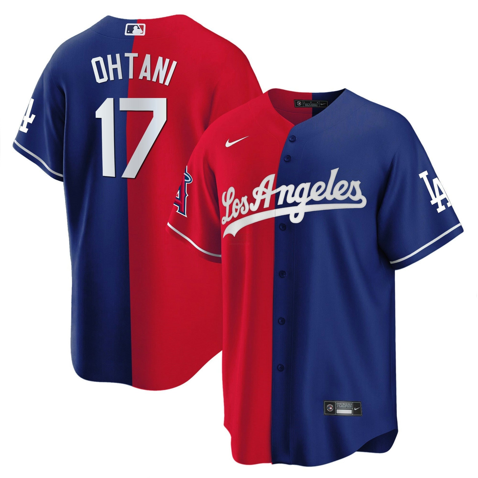 Camisa MLB Shohei Ohtani Split Angels Cool Base Jersey - Split