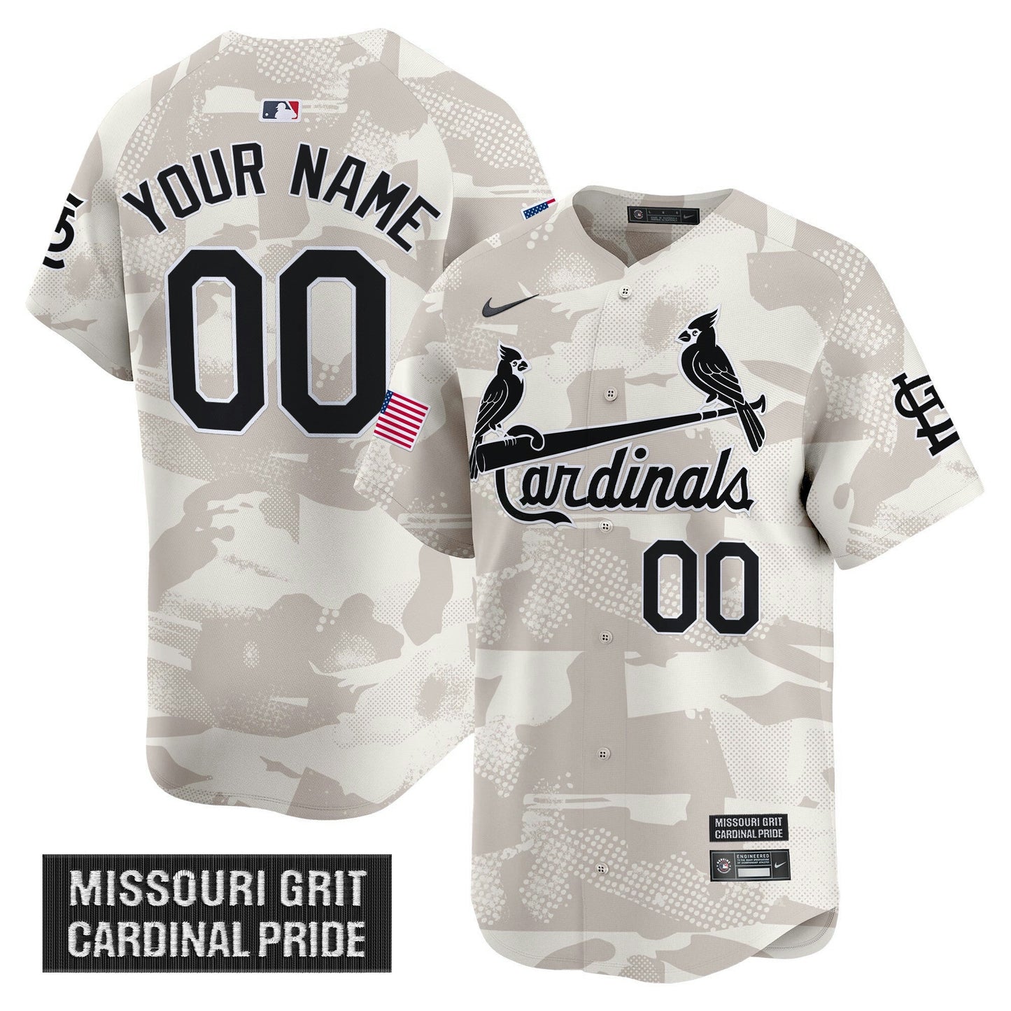 Camisa MLB St. Louis 2025 Armed Forces Day Vapor Premier Limited Jersey