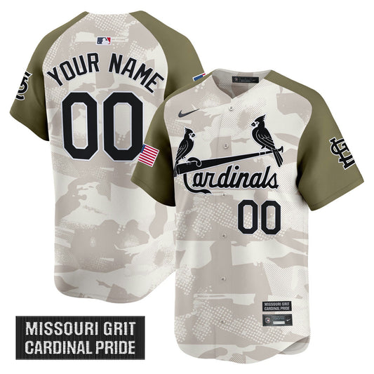 Camisa MLB St. Louis 2025 Armed Forces Day Vapor Premier Limited Jersey