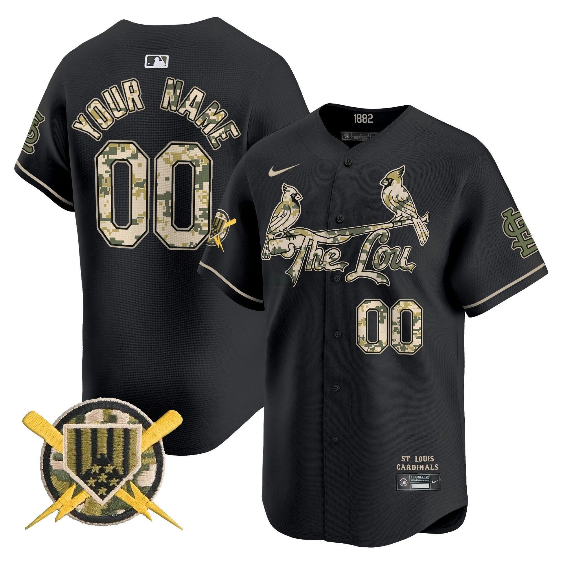 Camisa MLB St. Louis Armed Forces Day Vapor Premier Limited Jersey