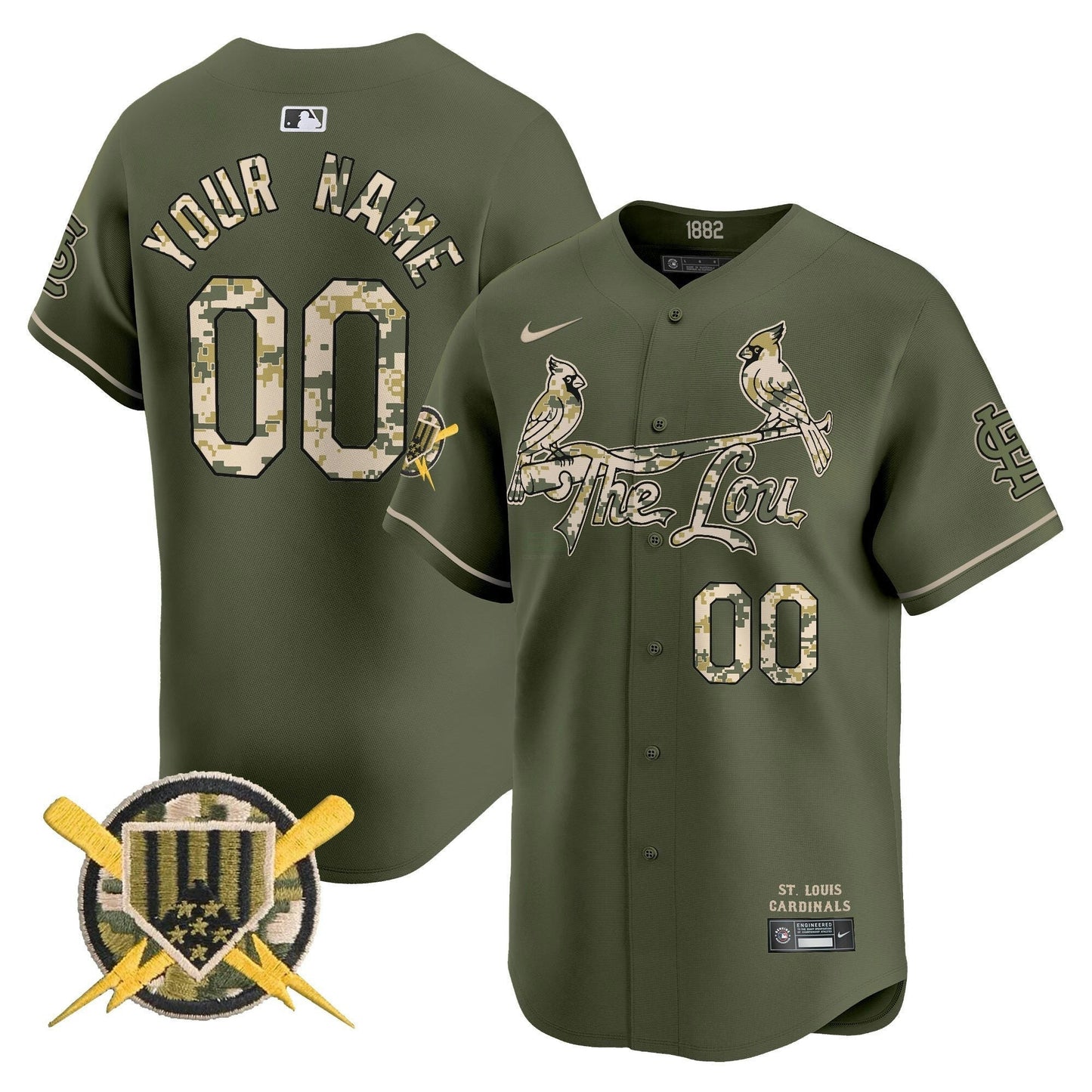 Camisa MLB St. Louis Armed Forces Day Vapor Premier Limited Jersey
