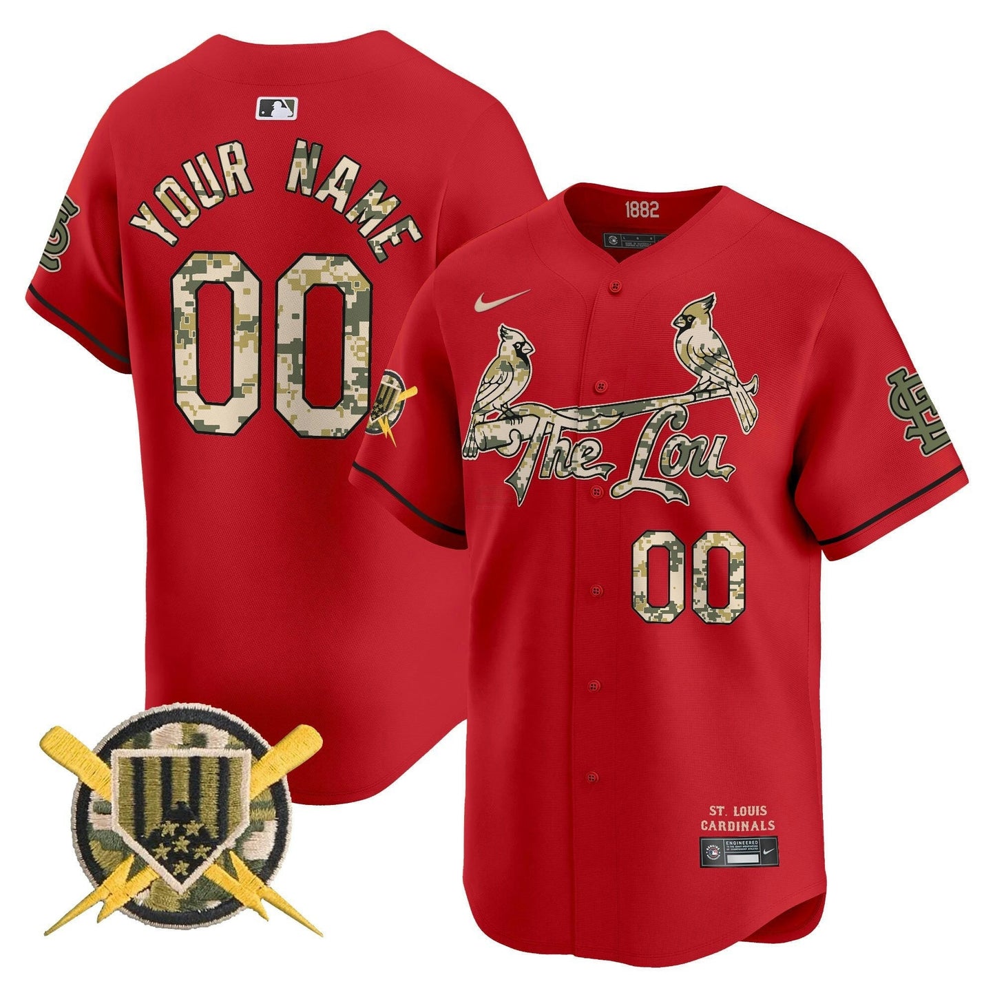 Camisa MLB St. Louis Armed Forces Day Vapor Premier Limited Jersey