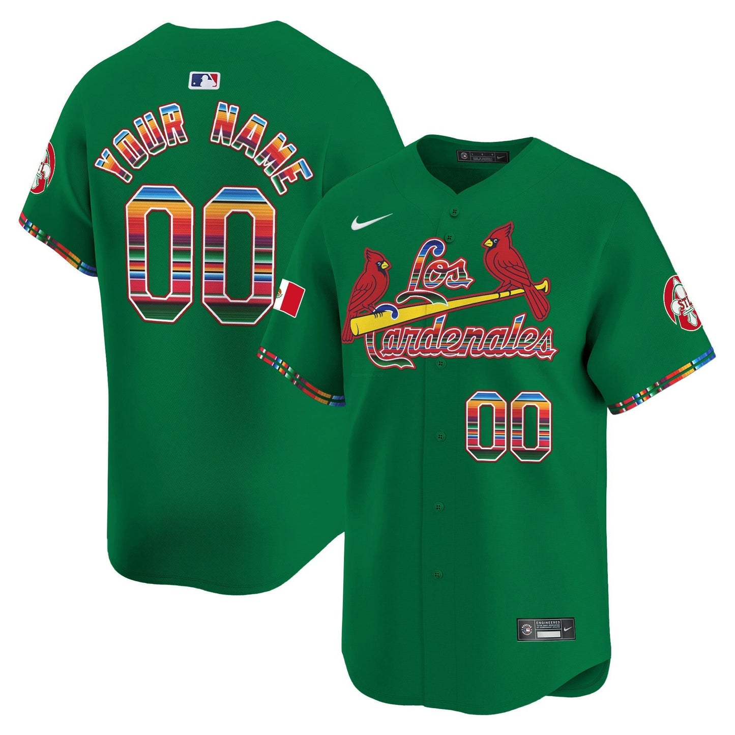 Camisa MLB St. Louis Fiesta Cardenales Vapor Premier Limited Jersey