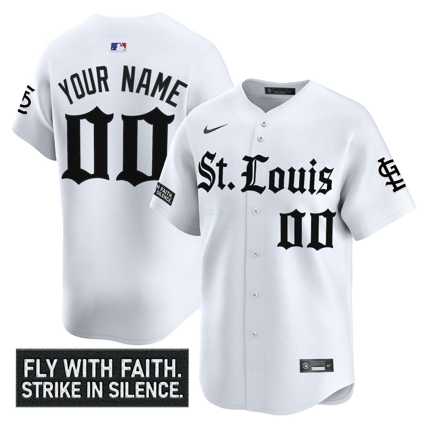 Camisa MLB St. Louis ‘Gothic Legacy Edition’ Vapor Premier Limited Jersey