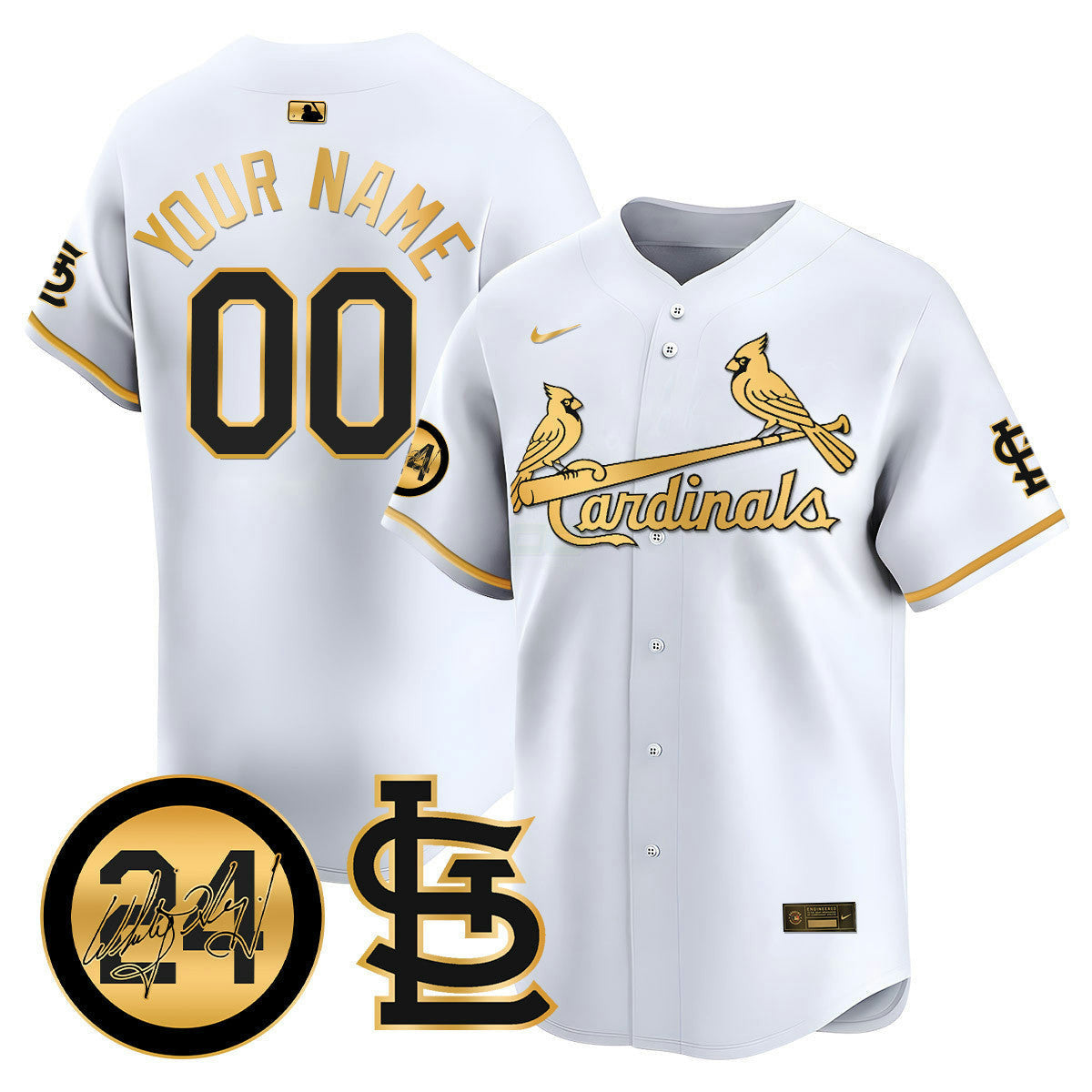 Camisa MLB St. Louis Memorial Vapor Premier Limited Jersey