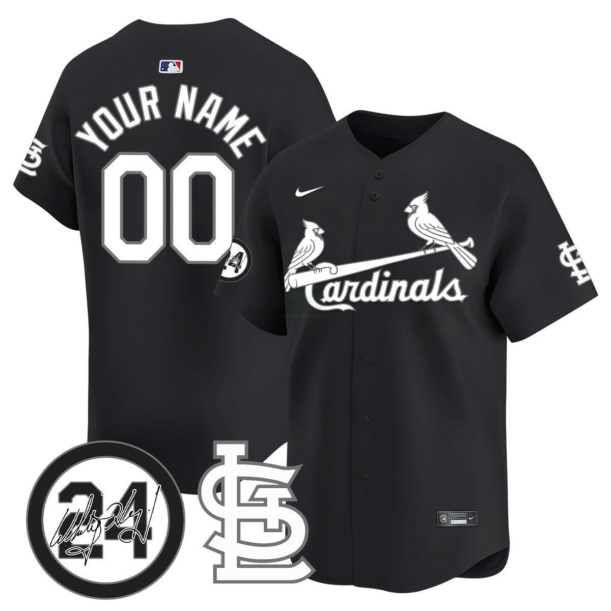 Camisa MLB St. Louis Memorial Vapor Premier Limited Jersey
