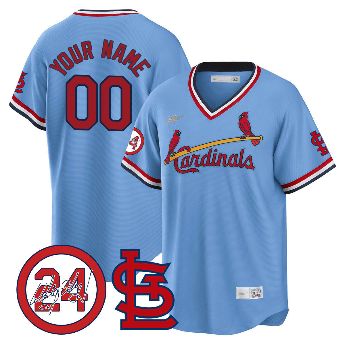Camisa MLB St. Louis Memorial Vapor Premier Limited Jersey