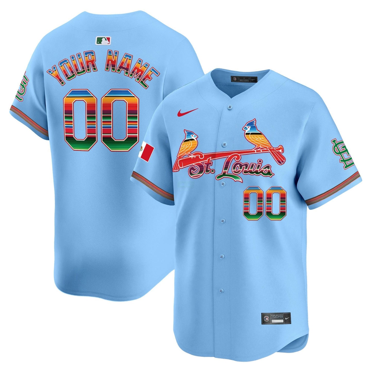 Camisa MLB St. Louis Mexico Vapor Premier Limited Jersey