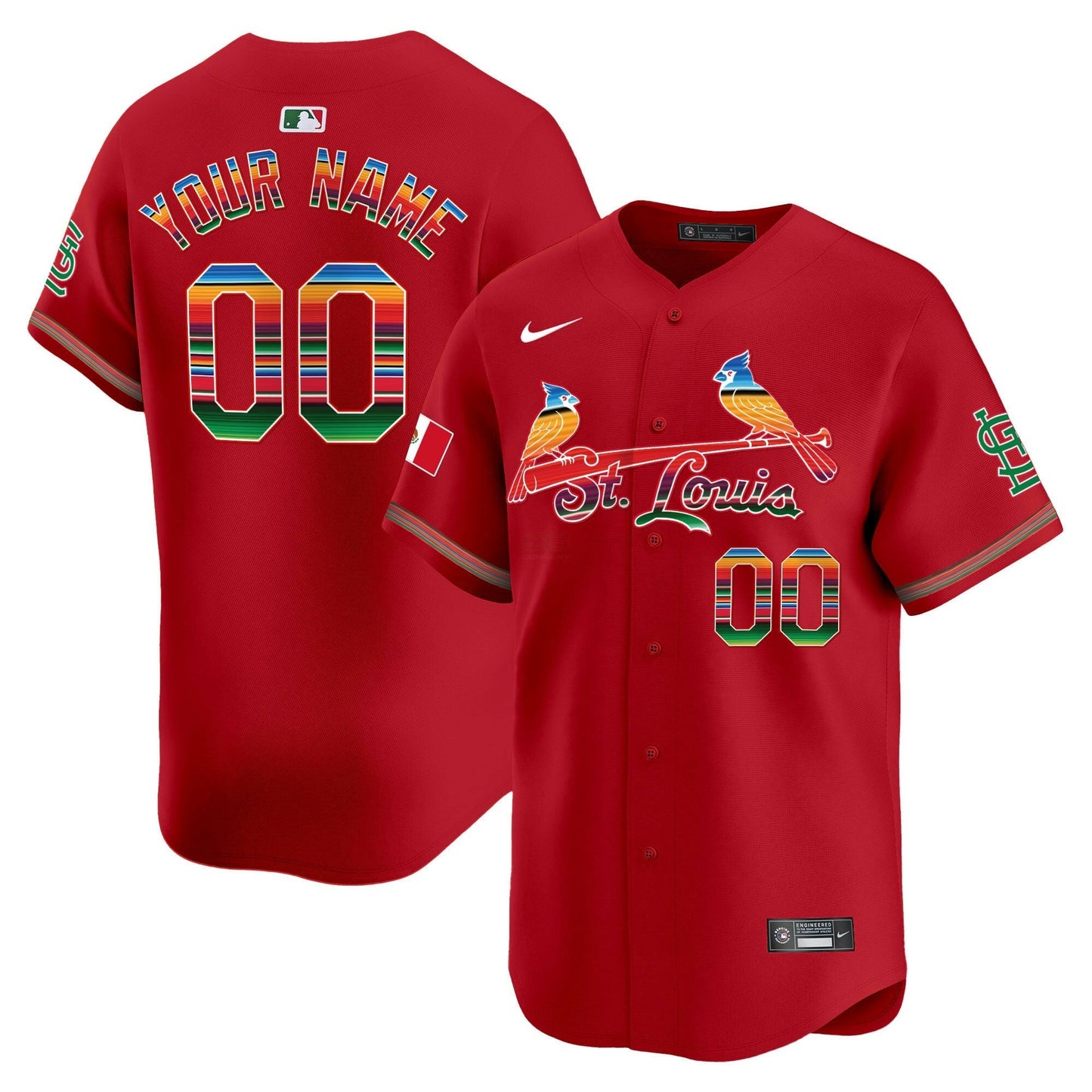 Camisa MLB St. Louis Mexico Vapor Premier Limited Jersey