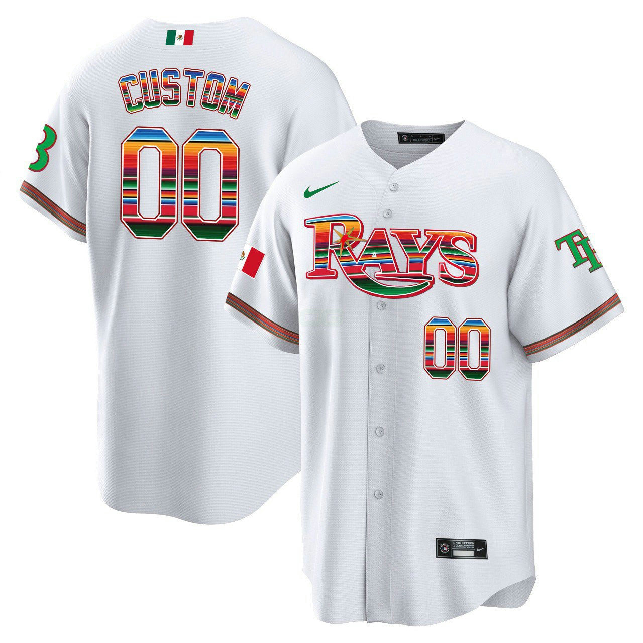 Camisa MLB Tampa Bay Hispanic Heritage Night Jersey