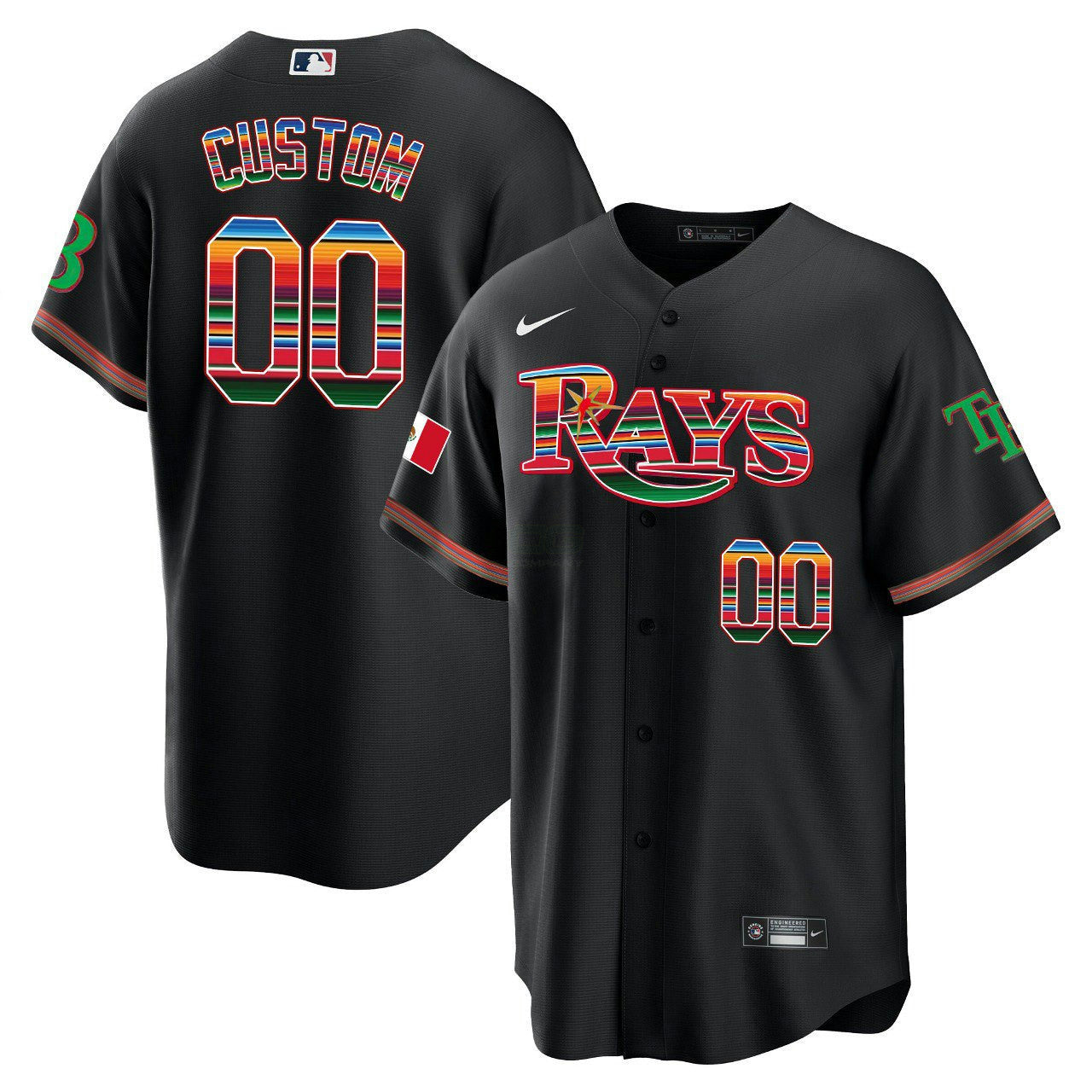 Camisa MLB Tampa Bay Hispanic Heritage Night Jersey