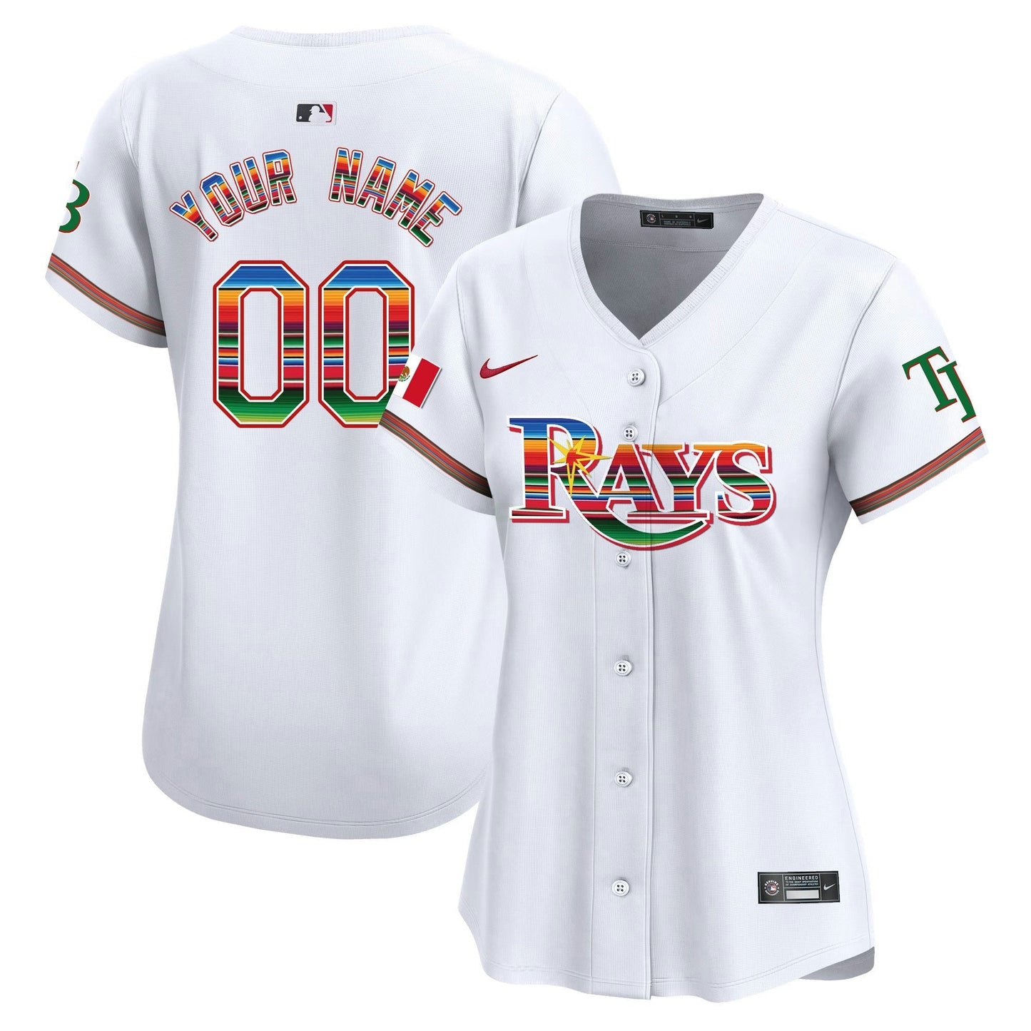 Camisa MLB Tampa Bay Mexico Vapor Premier Limited Jersey