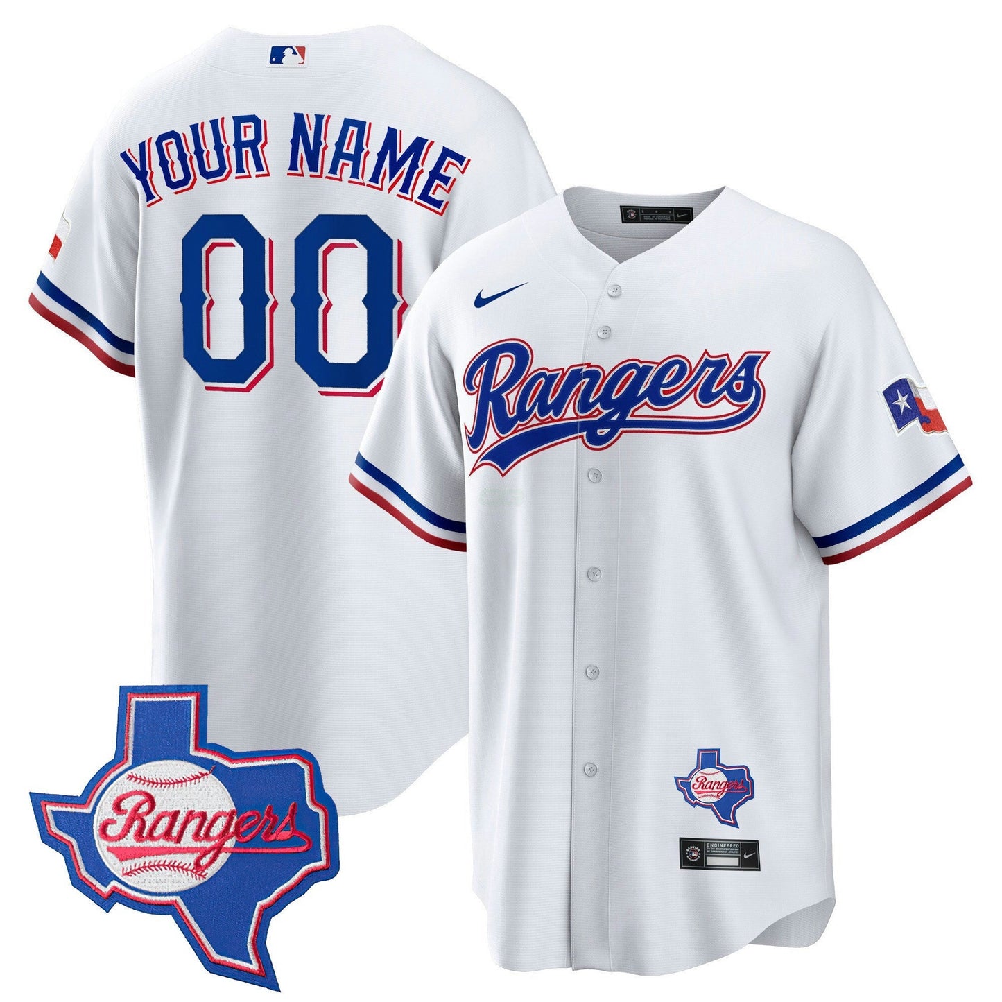 Camisa MLB Texas 2023 Cool Base Jersey – Texas Patch