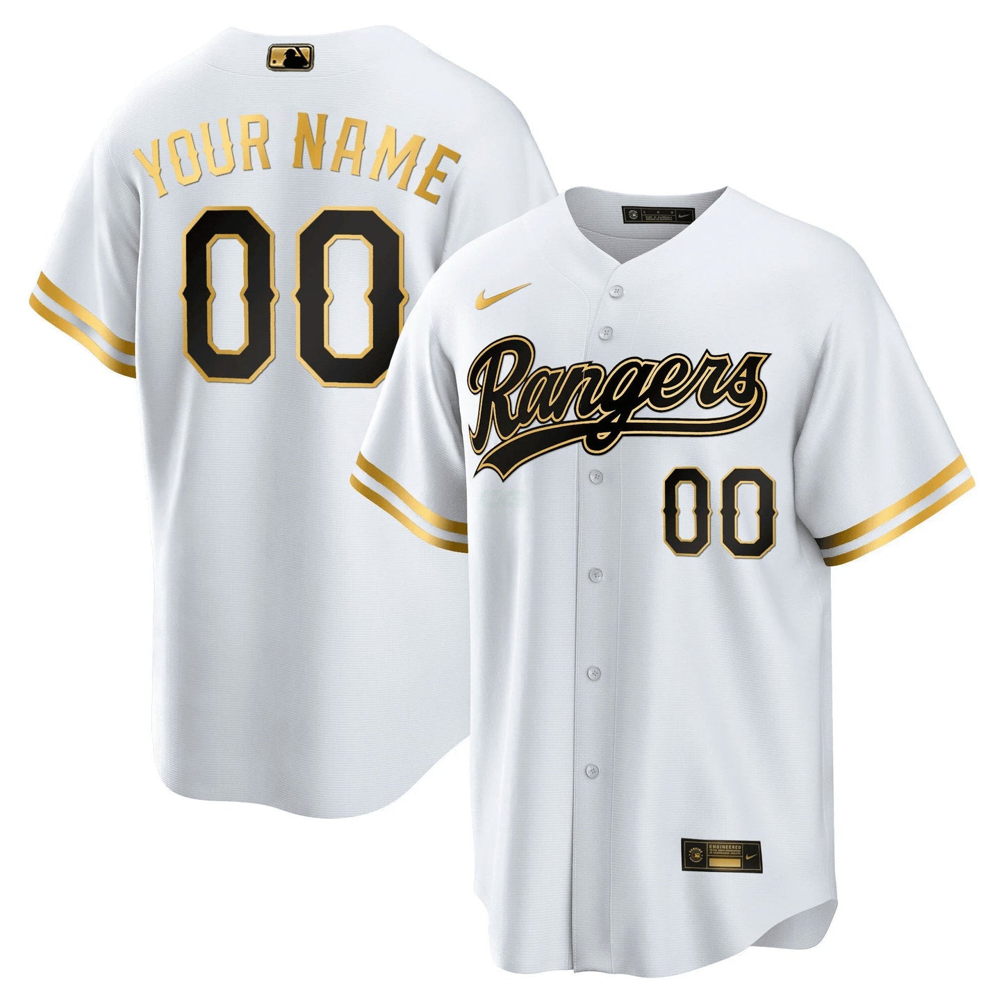 Camisa MLB Texas 2023 Dourada Jersey